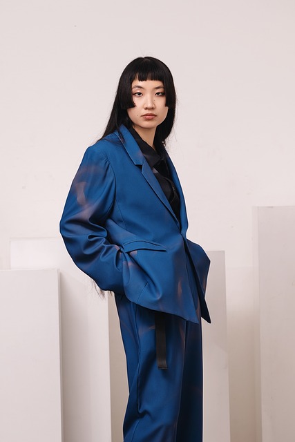 Avant-garde fashion look with architectural garments, a Verve Edge style curation project.